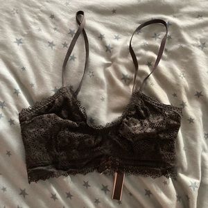 Black lace Victoria’s Secret bralette